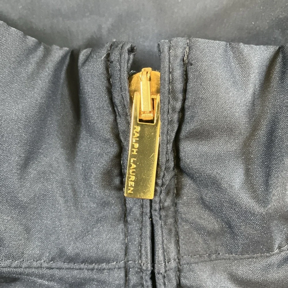 Polo Ralph Lauren Golf Navy Blue Jacket‎ Wachovia Championship Size Large